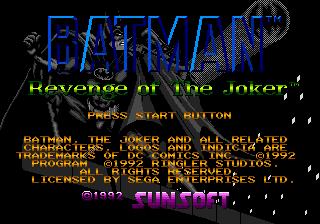 Batman: Revenge of The Joker