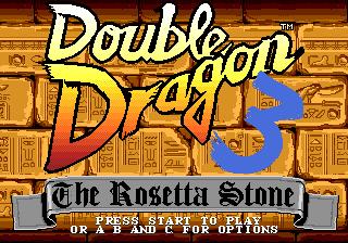 Double Dragon 3: The Rosetta Stone