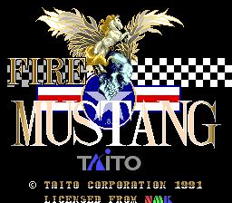 Fire Mustang