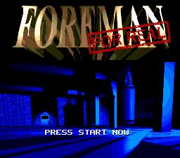 Foreman for Real