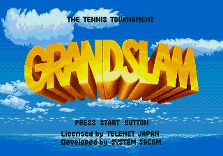 GrandSlam: The Tennis Tournament '92