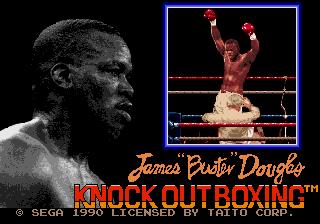 James 'Buster' Douglas Knockout Boxing