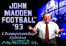 John Madden Football: Championship Edition