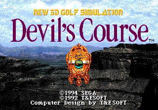 New 3D Golf Simulation: Devil's Course