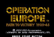 Operation Europe: Path to Victory 1939-45