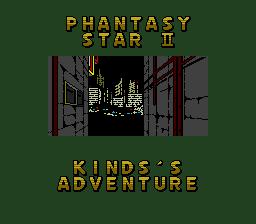 Phantasy Star II: Kinds's Adventure