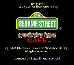 Sesame Street Counting Cafe