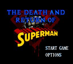 The Death and Return of Superman